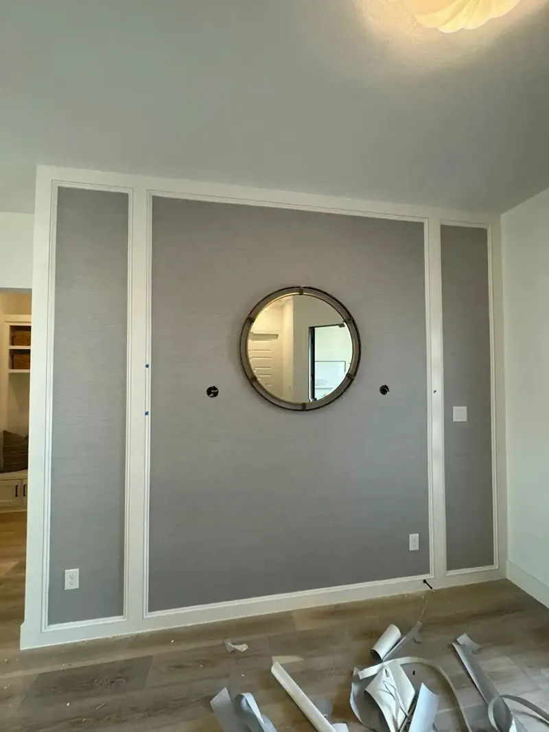 Historic home wallpaper installation Denver